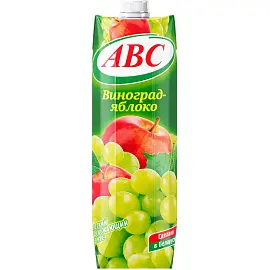 Напиток АВС виноградно-яблочный 1 л
