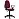 Кресло офисное Prestige O бордовое (ткань, пластик)