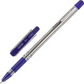 Ручка шариковая неавтомат. Attache Glori линия 0,3мм, масл,син,манж