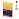 Записная книжка А6 80л., кожзам, Berlingo "Radiance", черный срез, желтый/розовый градиент Фото 0