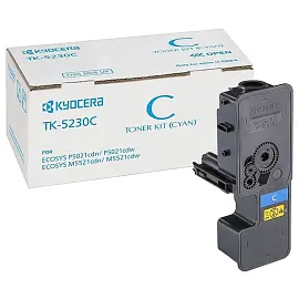 Картридж лазерный Kyocera TK-5230C 1T02R9CNL0 голубой оригинальный