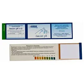 Индикатор концентрации ph растворов Винар pH 5-9 Ликонт (100 штук в упаковке)