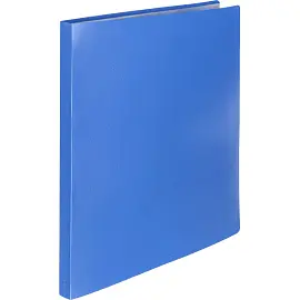Папка файловая на 60 файлов Attache Economy Элементари А4 15 мм синяя (толщина обложки 0.7 мм)