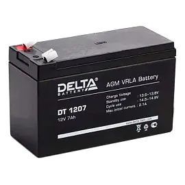 Батарея для ИБП Delta DT 1207 12 В 7.2 Ач