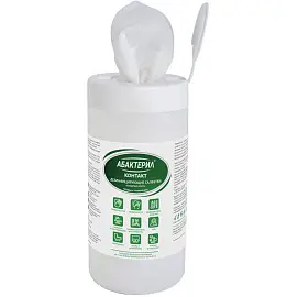 Салфетки влажные Абактерил дезинфицирующие (60 салфеток в упаковке)