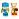 Набор для росписи из гипса ТРИ СОВЫ "Котенок с букетом", высота фигурки 8,5см, с красками и кистью, картонная коробка Фото 1