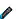 Маркер меловой Uni Chalk PWE-8K голубой (толщина линии 8 мм, скошенный наконечник) Фото 3