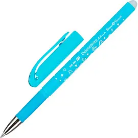 Ручка гелевая со стираемыми чернилами Bruno Visconti DeleteWrite Art Сердечки синяя (толщина линии 0,5 мм) (артикул производителя 20-0200)