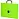 Папка-портфель пластиковая Attache Neon А4 зеленая (335x230 мм, 1 отделение) Фото 0
