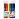 Фломастеры смываемые детские, противоударный наконечник, 6 цветов, BRAUBERG KIDS, ПВХ-упаковка с европодвесом, 152178