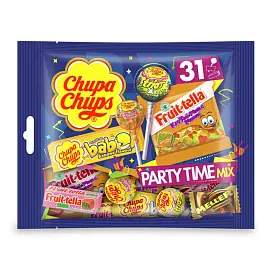 Конфеты Chupa Chups Party Time Mix ассорти 380 г