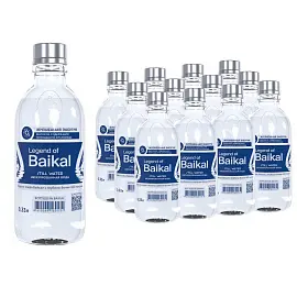 Вода питьевая Legend of Baikal негазированная 0.33 л (12 штук в упаковке)