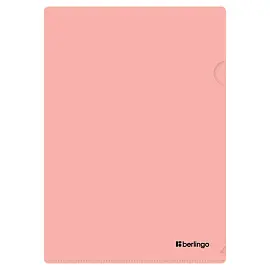 Папка-уголок Berlingo "Instinct", А4, 330мкм, фламинго