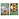 Набор цветной бумаги и картона Апплика (А4, 20 листов, 10 цветов, офсетная, золотая/серебряная) Фото 4