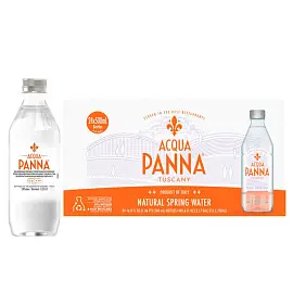 Вода минеральная Acqua Panna негазированная 0.5 л (24 штуки в упаковке)
