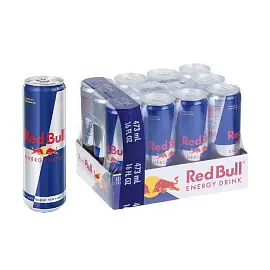 Напиток газированный энергетический Red Bull 0.473 л (12 штук в упаковке)