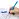 Ручка стираемая гелевая STAFF "College GP-199", СИНЯЯ, хромированные детали, узел 0,5 мм, линия письма 0,35 мм, 142494 Фото 4