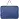 Папка-портфель нейлоновая Attache А4 синяя (340x260 мм, 1 отделение)