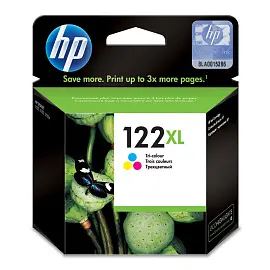 Картридж струйный HP 122XL CH564HE цветной оригинальный повышенной емкости