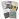 Тетрадь общая Kroyter Арт А5 48 листов в клетку на скрепке (обложка в ассортименте, 5 штук в упаковке)