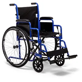 Кресло-коляска Кресло-каталка, пневмо колеса, до 120кг, ш.с.46см, Armed H035, 1955804