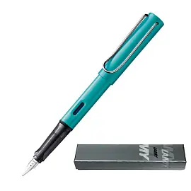 Ручка перьевая Lamy Al-star цвет чернил синий цвет корпуса турмалин (артикул производителя 4034719)