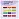 Набор двусторонних маркеров для скетчинга MESHU 12цв., основные и флуоресцентные цвета, корпус трехгранный, пулевид./клиновид.наконечники, ПВХ-бокс Фото 2