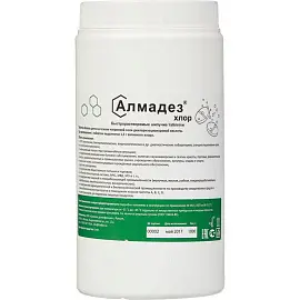 Дезинфицирующее средство Алмадез-Хлор хлорные таблетки (300 штук в упаковке)