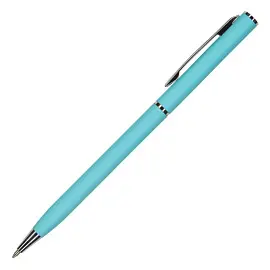 Ручка шариковая автоматическая Bruno Visconti Palermo синяя (бирюзовый корпус, толщина линии 0.5 мм)