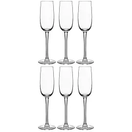 Бокал для шампанского Luminarc Аллегресс стеклянный 175 мл (6 штук в упаковке)