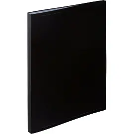 Папка файловая на 20 файлов Attache A4 16 мм черная (толщина обложки 0.4 мм)
