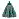 Насадка МОП для веревочной швабры SYR Кентукки полиэстер/вискоза 29.5x17 см 290 г зеленая