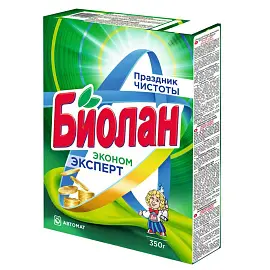 Порошок стиральный автомат Биолан Эконом Эксперт 350 г