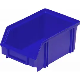 Ящик (лоток) универсальный полипропиленовый 170x105x75 мм синий морозостойкий