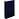 Папка файловая на 60 файлов Комус A4 25 мм синяя с внутренним карманом (толщина обложки 0.8 мм)