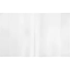 Обложки для дневника и тетрадей 10 штук в упаковке (210x350 мм, 100 мкм) прозрачная