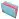Папка-органайзер на кнопке 12 отделений, BRAUBERG "Extra", А4, голубая с розовым, 271932 Фото 1