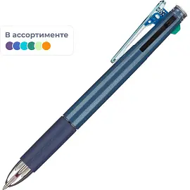 Ручка шариковая автоматическая в ассортименте M&G 4 цвета (толщина линии 0.5 мм)