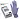 Перчатки медицинские смотровые Manual RN 709 нитриловые неопудренные фиолетовые (размер S, 100 штук/50 пар в упаковке)