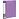 Папка c пружинным скоросшивателем СТАММ "Кристалл" А4, 17мм, 700мкм, пластик, фиолетовая