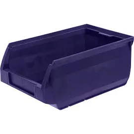 Ящик (лоток) универсальный полипропиленовый Milano 350х230х150 мм синий морозостойкий