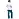 Костюм медицинский женский м01-КБР белый/синий (размер 48-50, рост 158-164) Фото 4