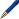 Ручка шариковая неавтоматическая Attache Selection Pearl Shine синяя (синий корпус, толщина линии 0.4 мм) Фото 3