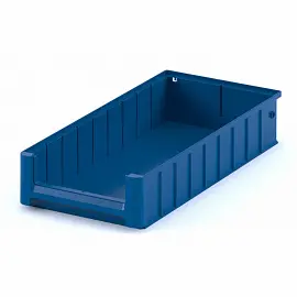 Ящик (лоток) универсальный полипропиленовый I Plast SK 5209 500x234x90 мм синий ударопрочный морозостойкий с перегородками
