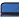 Папка-портфель пластиковая Комус А4+ синяя (390х270 мм, 1 отделение) Фото 3