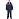 Костюм рабочий зимний мужской з20-КПК с СОП васильковый/синий (размер 44-46, рост 182-188)