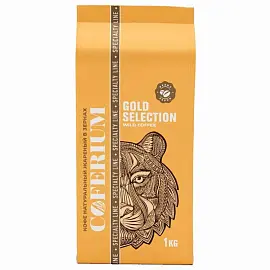 Кофе в зернах COFERIUM "GOLD SELECTION" 1 кг, арабика 100%, 48006