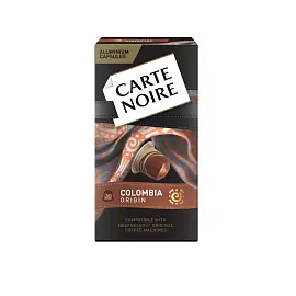 Кофе в капсулах для кофемашин Carte Noire Colombia Original (10 штук в упаковке)