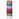 Клейкие ленты полимерные для декора с блестками "ИНТЕНСИВ", 15 мм х 3 м, 7 цветов, ОСТРОВ СОКРОВИЩ, 661715