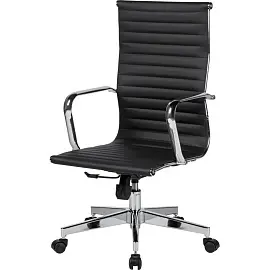 Кресло для руководителя Easy Chair 711 TPU черное (искусственная кожа, металл)